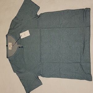 WRK Aqua Henley Shirt XL